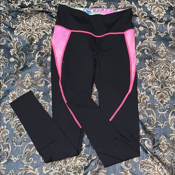 Victoria's Secret Pants - Victoria’s Secret Knockout Tight with Neon Accents